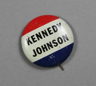Kennedy / Johnson campaign pin