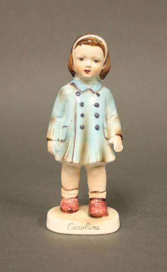 Ceramic figurine of Caroline Kennedy