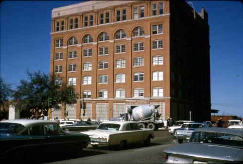 Image of the Texas School Book Depository building