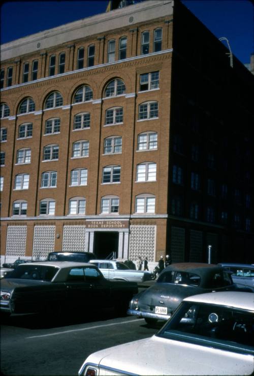 Image of the Texas School Book Depository building