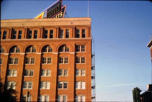 Image of the sixth floor window of the Texas School Book Depository