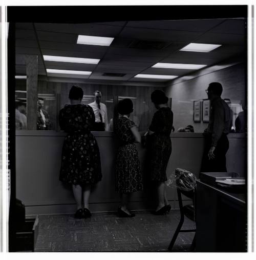 Image of the Dallas Times Herald newsroom on November 22, 1963