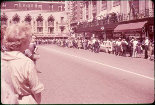 Image of Kennedy campaign parade in Dallas on September 13, 1960