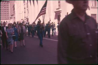 Image of Kennedy campaign parade in Dallas on September 13, 1960