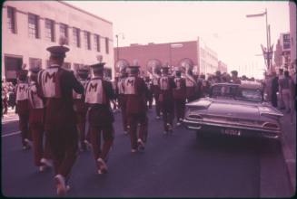 Image of  Kennedy campaign parade in Dallas on September 13, 1960