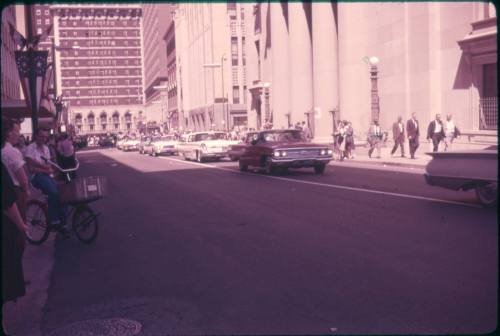 Image of Kennedy campaign parade in Dallas on September 13, 1960