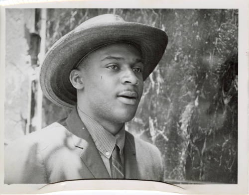 Photo of Tommy Lee Randle at Piccadilly Cafeteria Civil Rights Protest