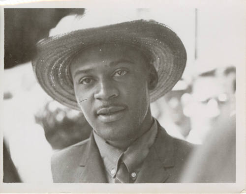 Photo of Tommy Lee Randle at Piccadilly Cafeteria Civil Rights Protest