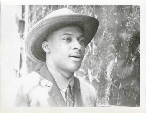 Photo of Tommy Lee Randle at Piccadilly Cafeteria Civil Rights Protest