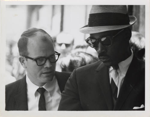 Photo of Earl Allen at Piccadilly Cafeteria Civil Rights Protest