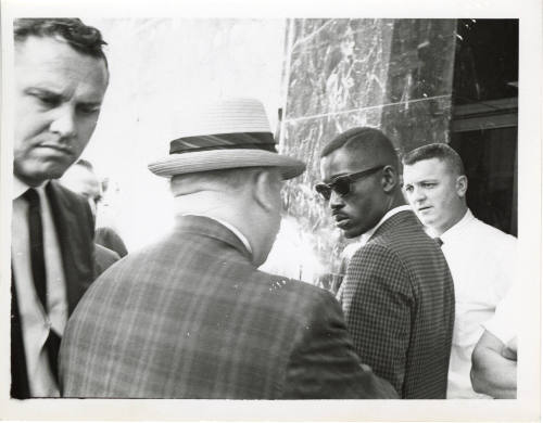 Photo of Earl Allen at Piccadilly Cafeteria Civil Rights Protest