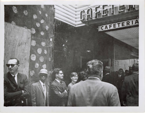 Surveillance Photo of Piccadilly Cafeteria Civil Rights Protest