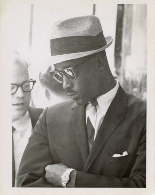Photo of Earl Allen at Piccadilly Cafeteria Civil Rights Protest