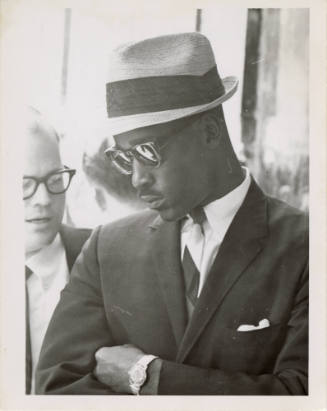 Photo of Earl Allen at Piccadilly Cafeteria Civil Rights Protest