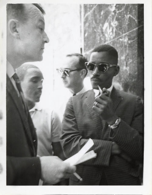 Photo of Earl Allen at Piccadilly Cafeteria Civil Rights Protest