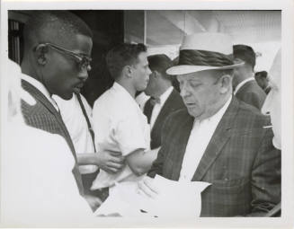 Photo of Earl Allen at Piccadilly Cafeteria Civil Rights Protest