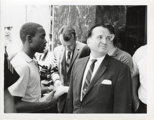 Surveillance Photo of Piccadilly Cafeteria Civil Rights Protest