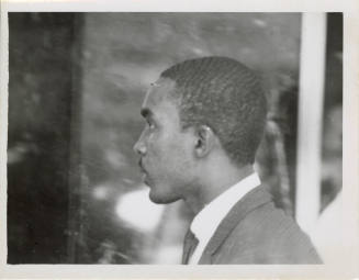 Photo of Egbert Theodore Adams at Piccadilly Cafeteria Civil Rights Protest
