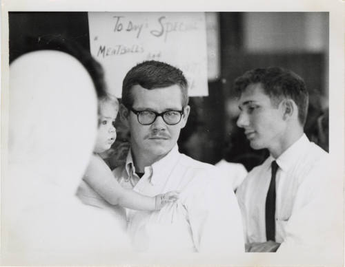 Surveillance Photo of Piccadilly Cafeteria Civil Rights Protest