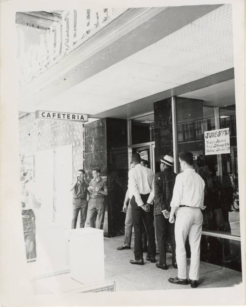 Surveillance Photo of Piccadilly Cafeteria Civil Rights Protest