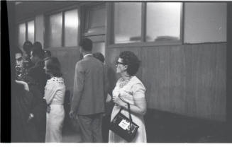 Image inside courthouse during hearing related to 1964 civil rights protest
