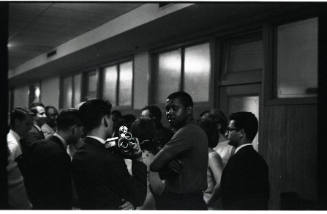 Image inside courthouse during hearing related to 1964 civil rights protest