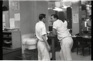 Image inside courthouse during hearing related to 1964 civil rights protest