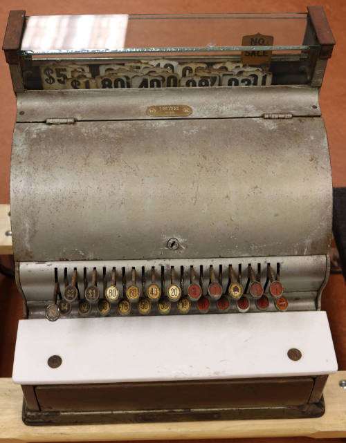 Cash register from Jack Ruby's Carousel Club