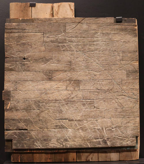 Piece of wood flooring from the 7th floor of the Texas School Book Depository