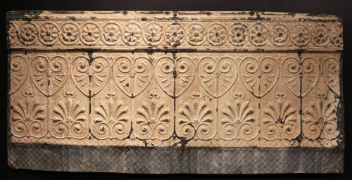 Tin ceiling tile from the Texas School Book Depository