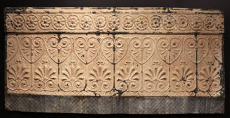 Tin ceiling tile from the Texas School Book Depository