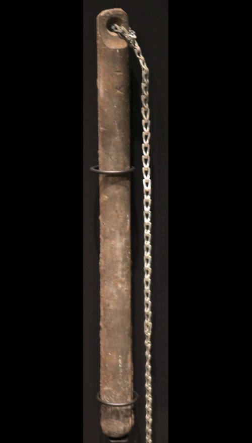 Lead window weight from the Texas School Book Depository