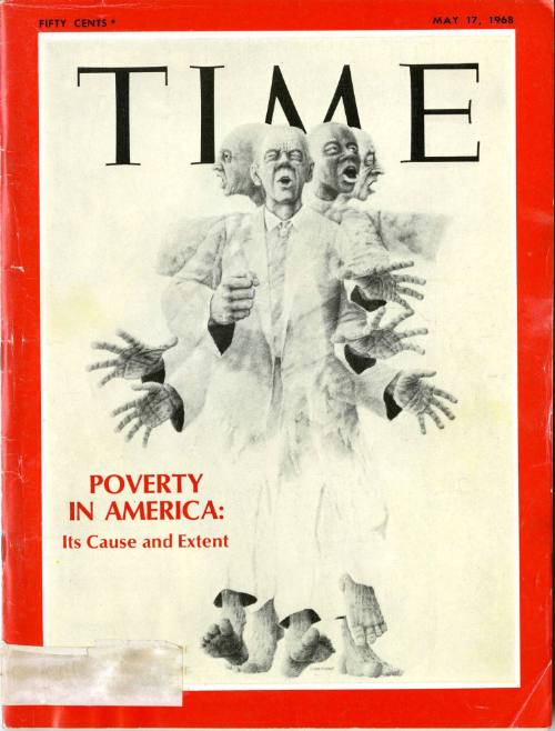 TIME Magazine from May 17, 1968 with articles focused on poverty in America