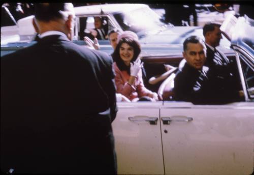 Image of Mrs. Kennedy in Fort Worth