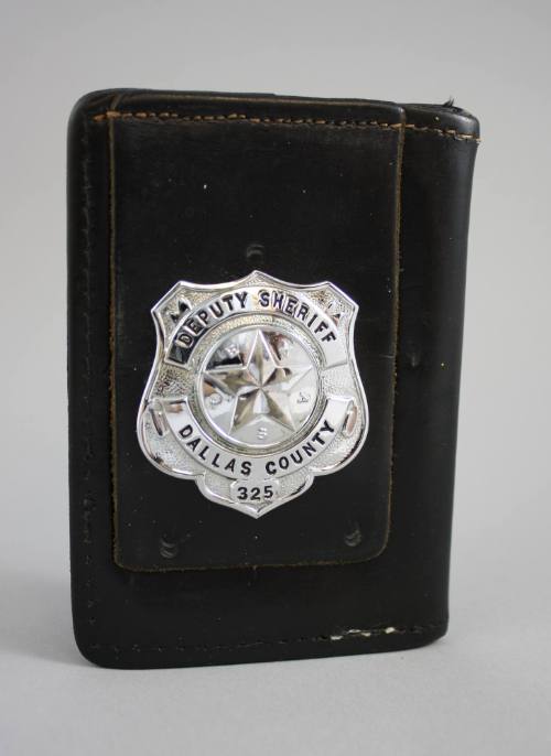 Luke Mooney's Dallas County Deputy Sheriff's badge