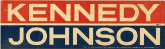 Kennedy-Johnson bumper sticker