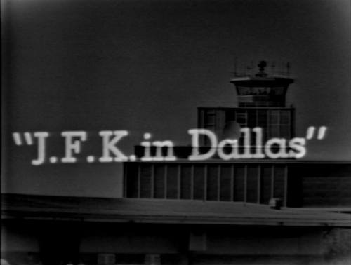 WFAA-TV tape: "Pres. Kennedy Master PK-2"