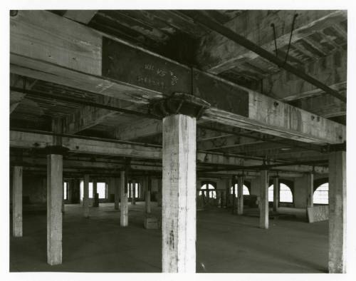 Image of the empty sixth floor of the Texas School Book Depository