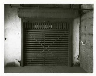 Image of the freight elevator inside the Texas School Book Depository