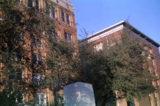 Image of Texas School Book Depository after the assassination, Slide #26